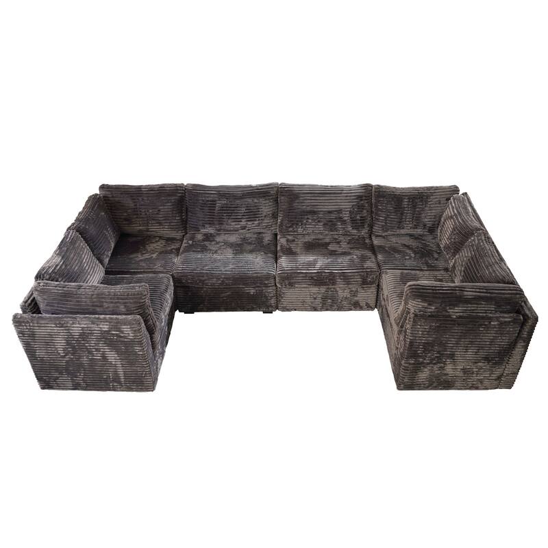 OVIOS Corner Plush Sofa
