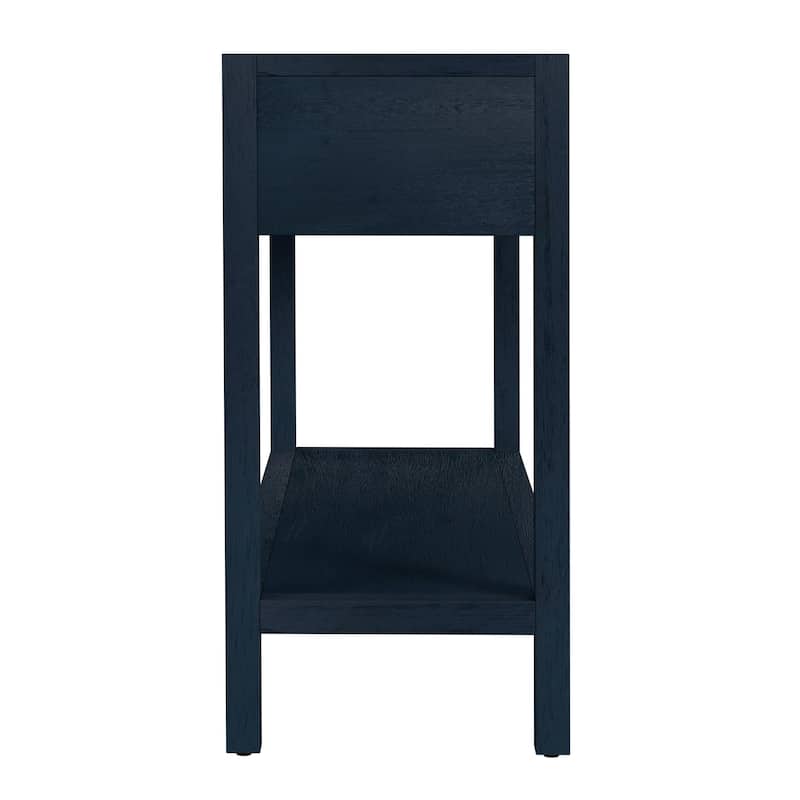 Lark 44" Wood 2-Drawer Console Table