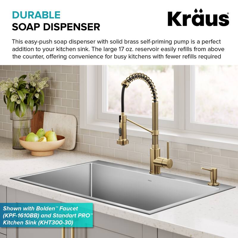Kraus Kitchen Soap and Lotion Dispenser