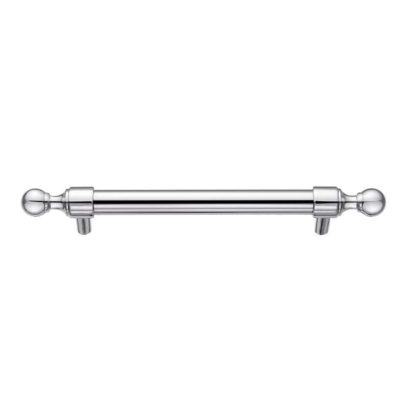 Utopia Alley Vaduz Pull Handle - Polished Chrome Cabinet Drop Pull Handles, 5.0" Center to Center