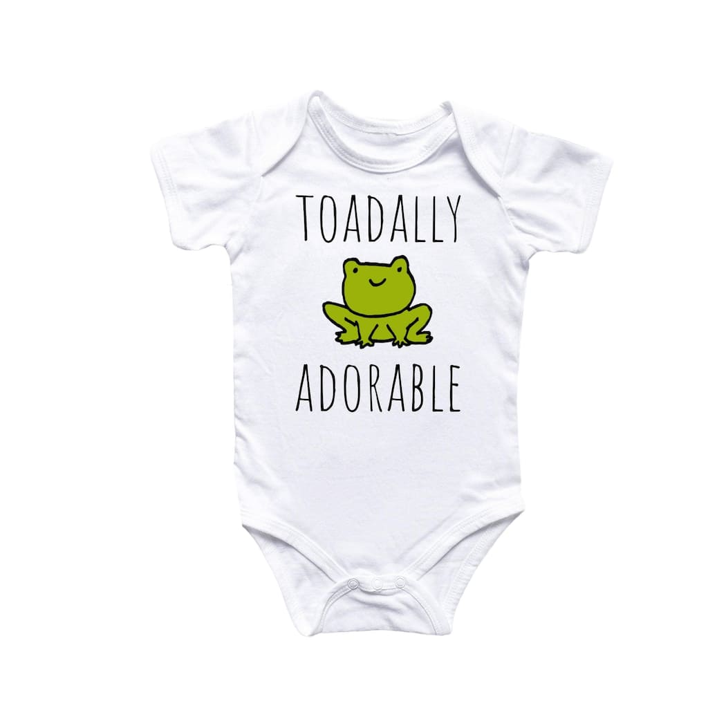 Frog Animal - Baby Boy Girl Clothes Infant Bodysuit Funny Cute Newborn 3