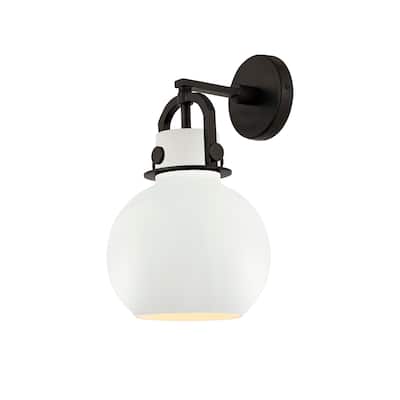 Innovations Lighting 410-1W-15-8 Newton Sphere Sconce Newton Sphere