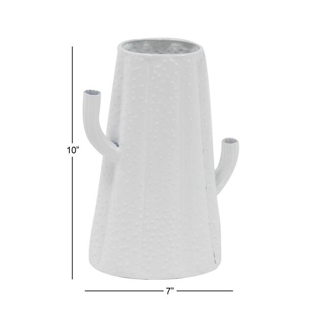 10 X 4 inch Modern Iron Cactus Vase