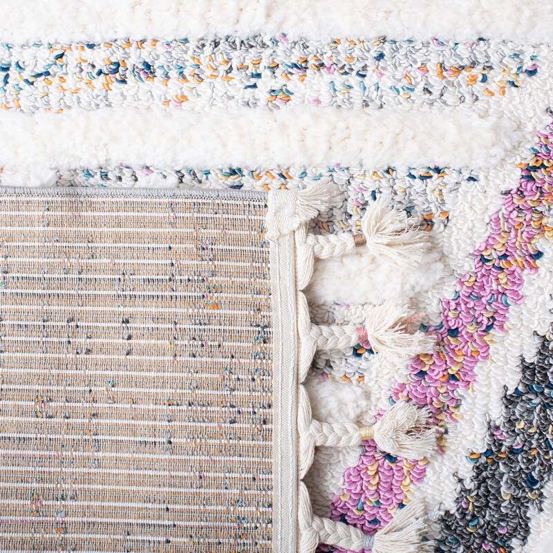 SAFAVIEH Moroccan Fringe Shag Thomasine Rug