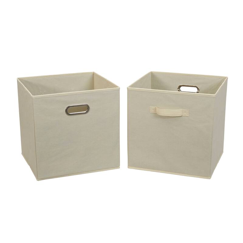Household Essentials Fabric Storage Bins, Set of 2