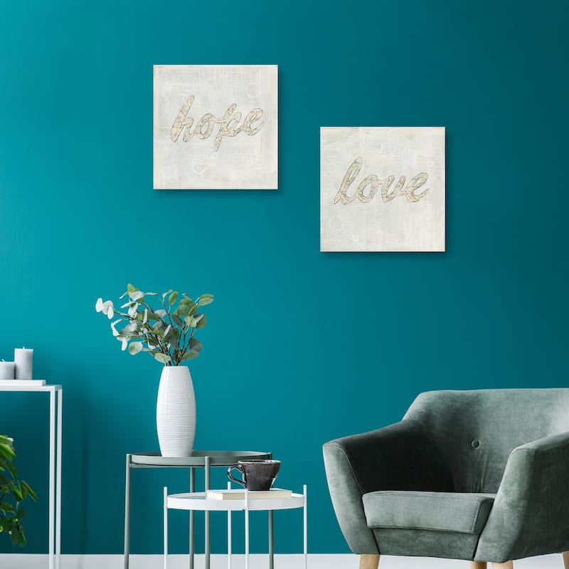 Inspiration Hope & Inspiration Love Canvas Art Prints