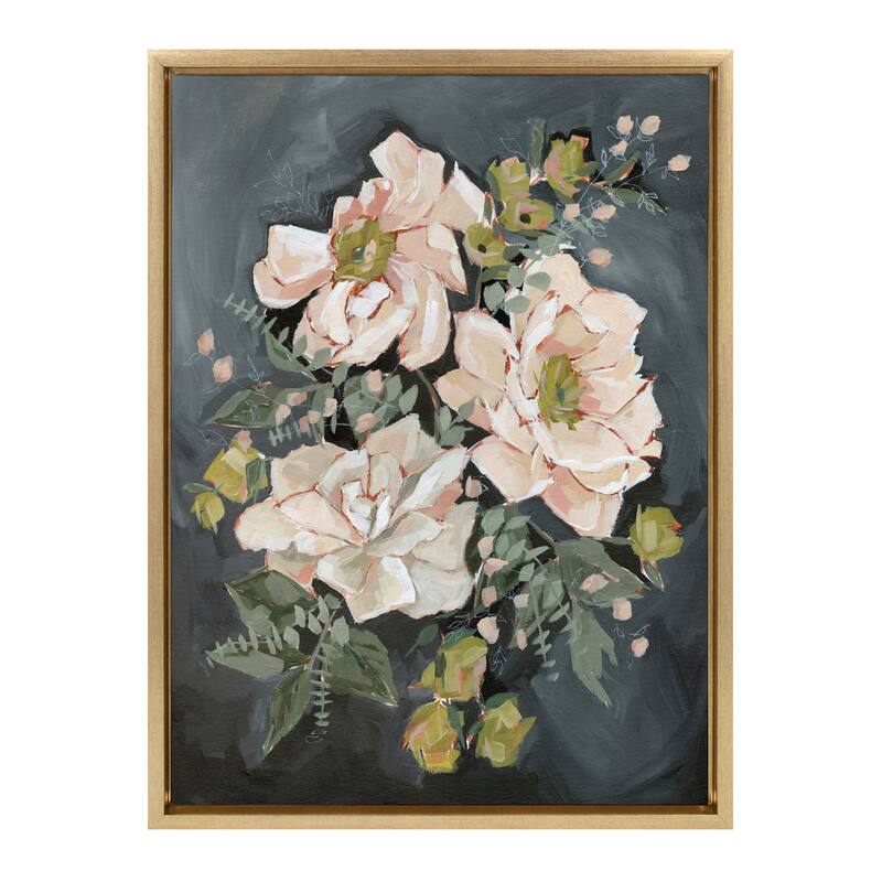 Kate and Laurel Sylvie Day 24 Framed Canvas by Annie Quigley