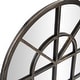 preview thumbnail 4 of 5, Allan Andrews Oil Rubbed Bronze Metal Arched Windowpane Mirror