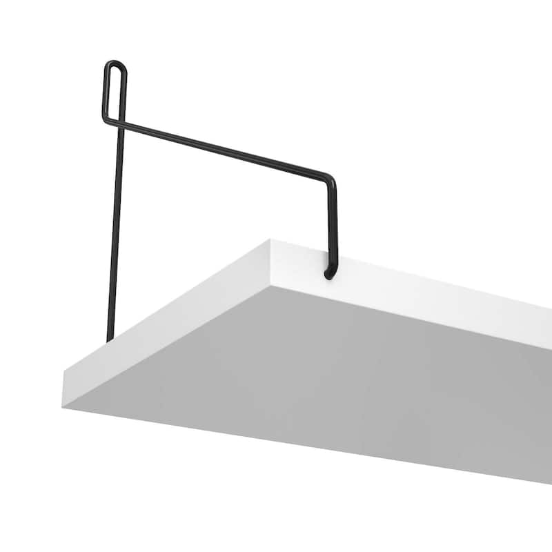 Wall Shelves Set of 3, Floating Shelves, Wall Mounted, Display, Wall Decor, Hanging Shelf for Living Room, Kitchen