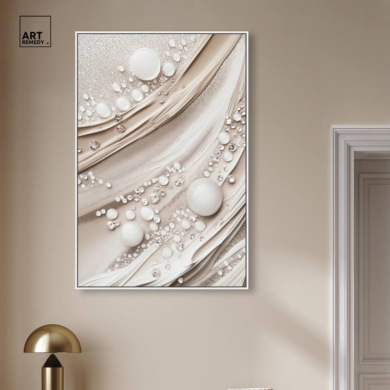 Viscous Veils IV Canvas by Art Remedy