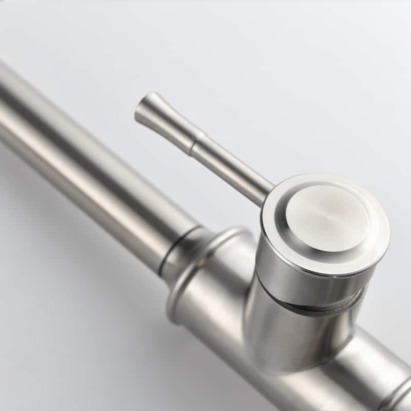 High Arc Stainless Steel Kitchen Faucet with Pull Down Sprayer