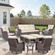 Option Cream-Brown Rattan
