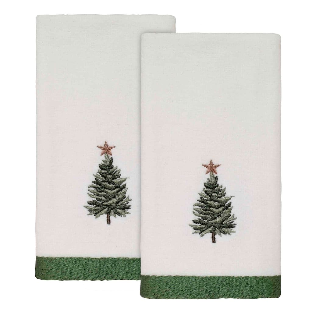 Avanti Linens Trees 2-Pack Fingertip Towel Set Towel - Fingertip Towel 2pk Set