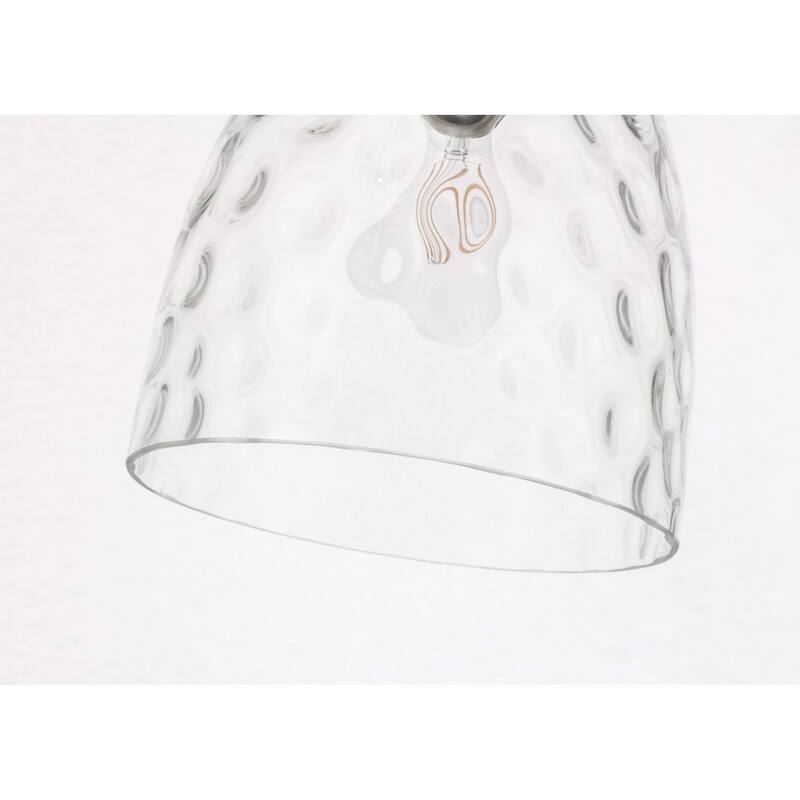 Elegant Lighting Gibson Single Light 10" Wide Mini Pendant