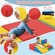 preview thumbnail 8 of 7, Gymax 7 PCS Toddler Climbing Blocks w/Hook & Loop Fasteners & Gift for - Multi