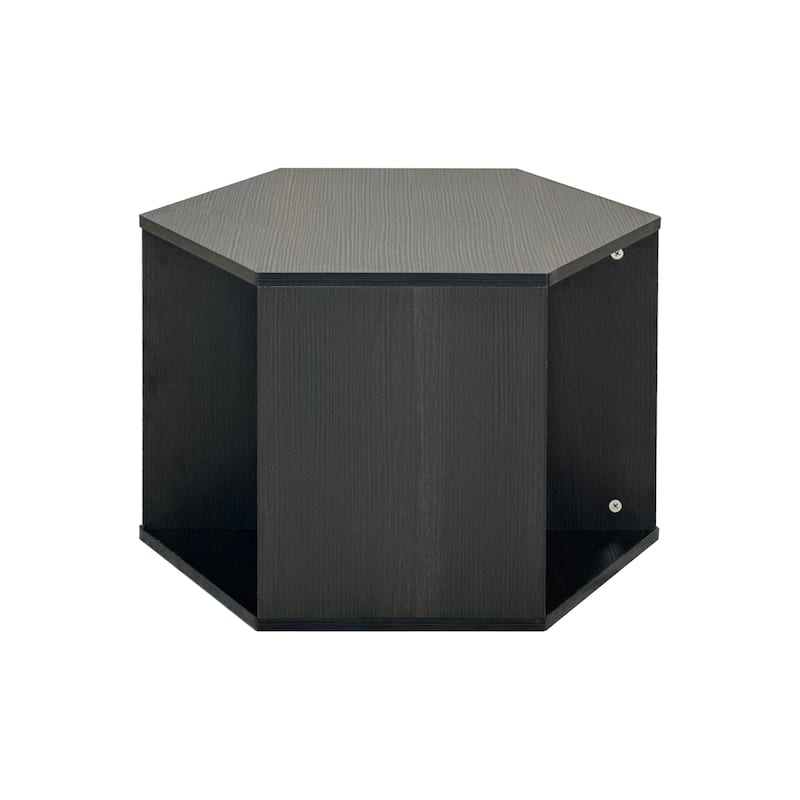 Hexagonal Coffee Table Side Table 2PCS
