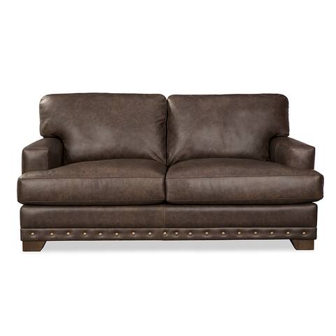 Gilcrest Genuine Leather Loveseat
