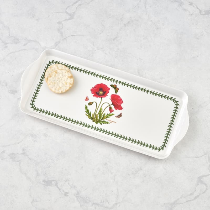 Pimpernel Botanic Garden Melamine Sandwich Tray - 15.25" x 6.5"
