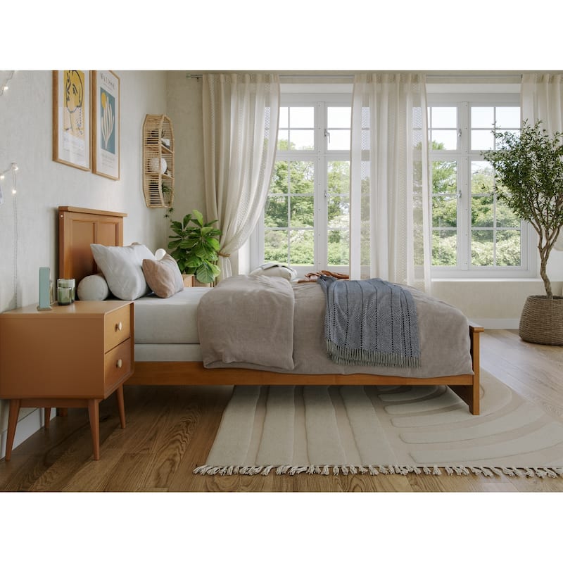 AFI, Madison Foundation Bed with Matching Footboard