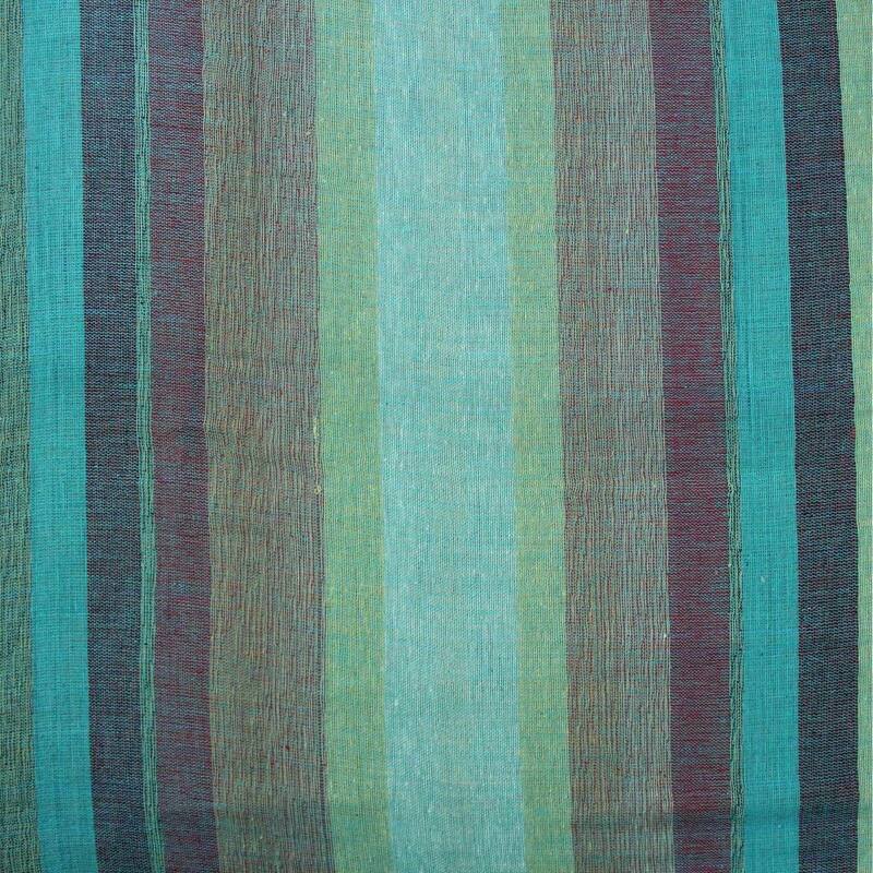 Striped Light weight Cotton Tablecloth Rectangle Red Blue Green