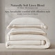 preview thumbnail 7 of 22, Harbor House Linen Blend Double Flange Duvet Cover Set