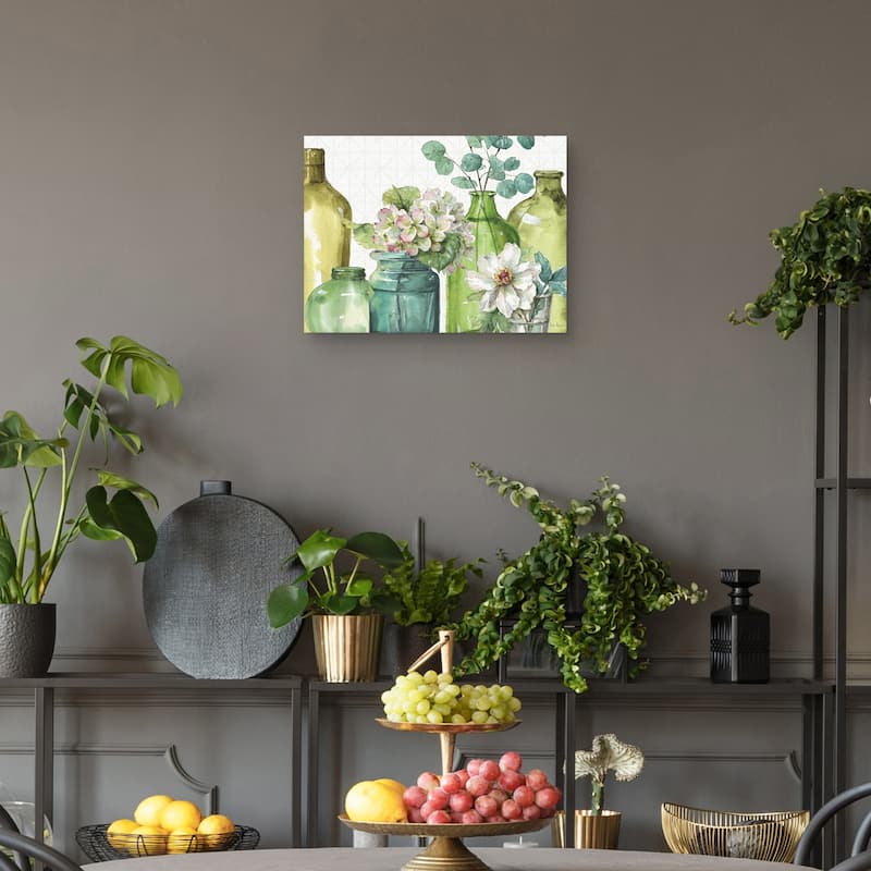 Mixed Greens XLIX Canvas Art Print