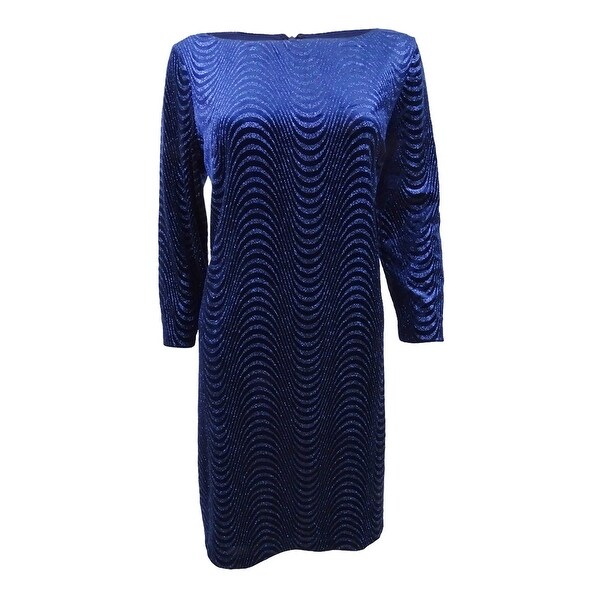 Glitter shift dress Clearance