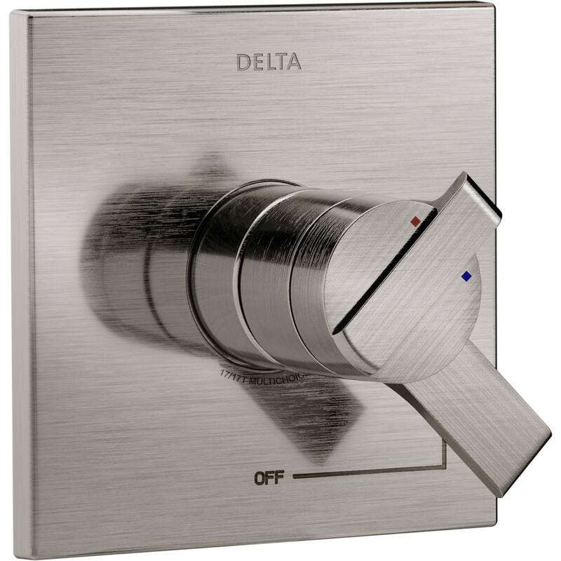 Delta Ara Monitor 17 Series Dual Function Pressure Balanced Valve Trim - Brilliance Stainless