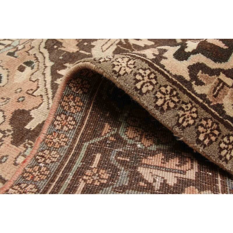 ECARPETGALLERY Hand-knotted Sarabi Brown Wool Rug - 7'11 x 10'0