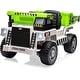 preview thumbnail 1 of 26, Ride On Dump Truck, 12V Ride On Car With Remote Control White&Green