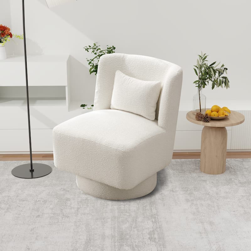 23.6"W Swivel Accent Chair for Living Room