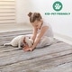 preview thumbnail 5 of 3, LOOM & LUXE Collection 2X8 Grey/Blue/Oriental Non-Shedding Area Rug - 36" D x 24" W x 0.28" H