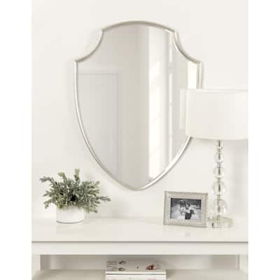 Kate and Laurel Caskill Framed Shield Wall Mirror