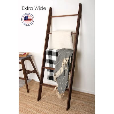 Extra Wide Quilt Rack Blanket Ladder - 25.5 x 72