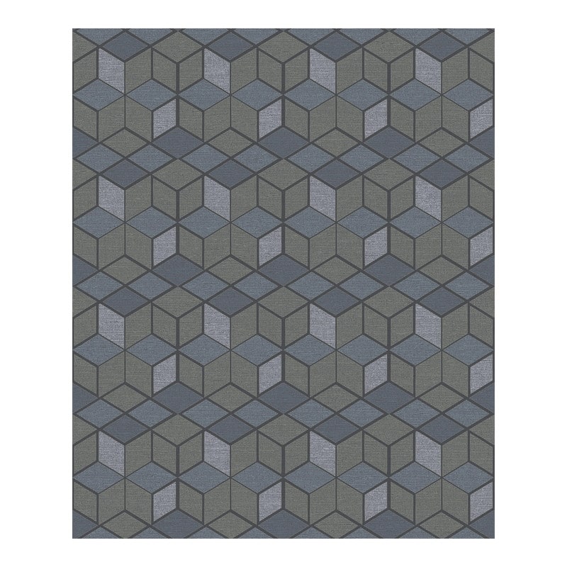 Advantage Joanne Taupe Blox Wallpaper - 21 x 396 x 0.025