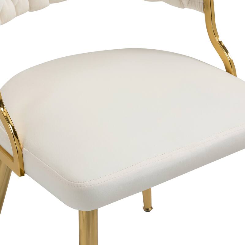 Modern Velvet Dining Chairs Set of 2