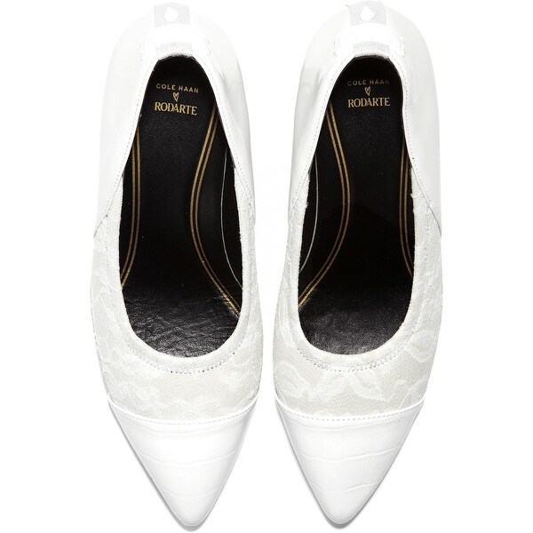cole haan white heels