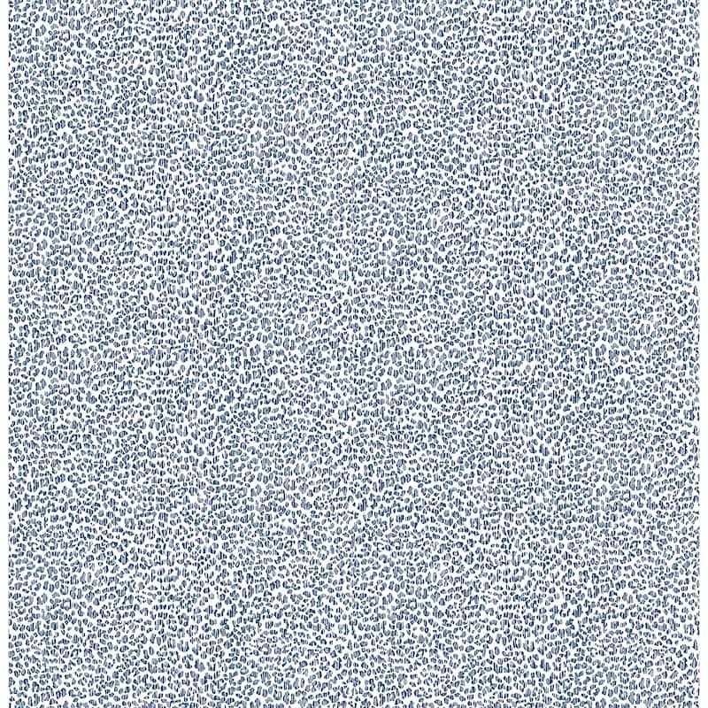 A-Street Prints Soul Indigo Animal Print Wallpaper