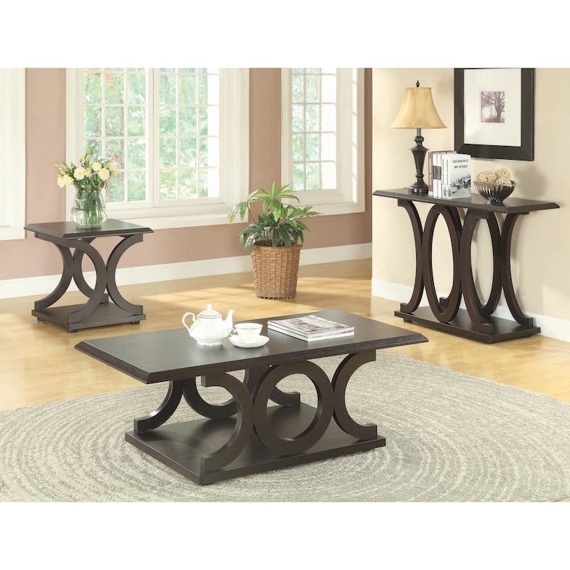 Karsten Wood Top Coffee Table