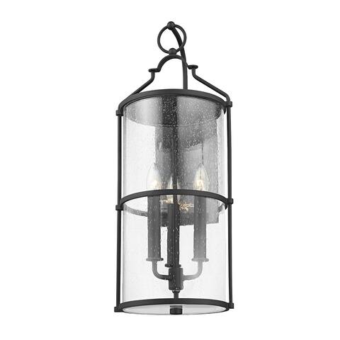 Burbank 3 Light Large Exterior Wall Sconce