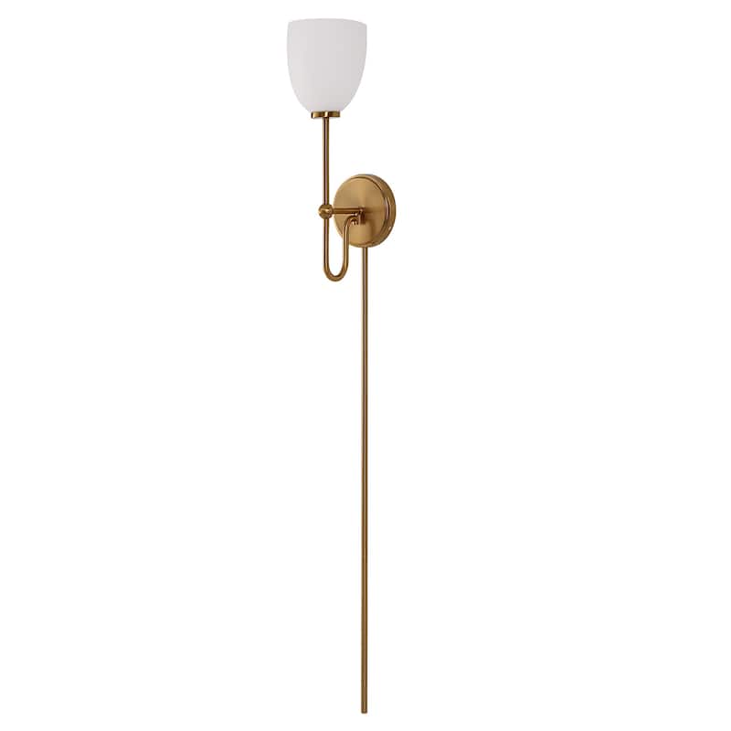 Uttermost 22580 Trophy 18" Tall Hardwired or Plug-In Wall Sconce