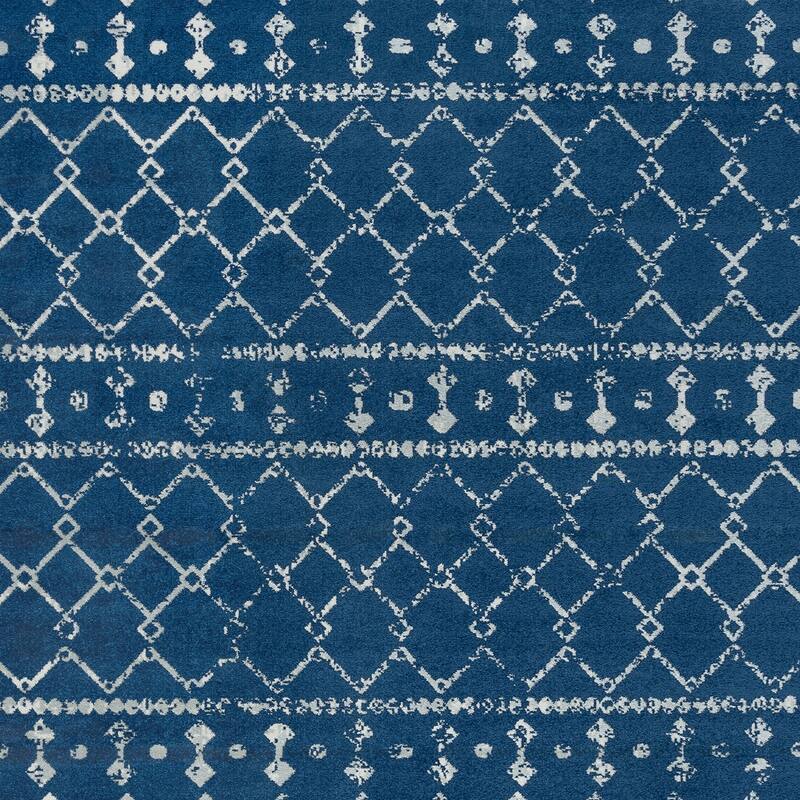 Jade Farmhouse Geometric Indoor Area Rug