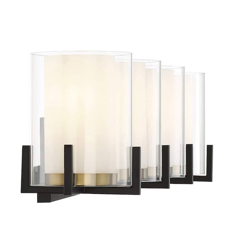 Savoy House 8-1977-4 Eaton 4 Light 33" Wide Bathroom Vanity Light