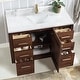 preview thumbnail 104 of 138, San Single Bath Vanity with Composite Stone Top without Mirror