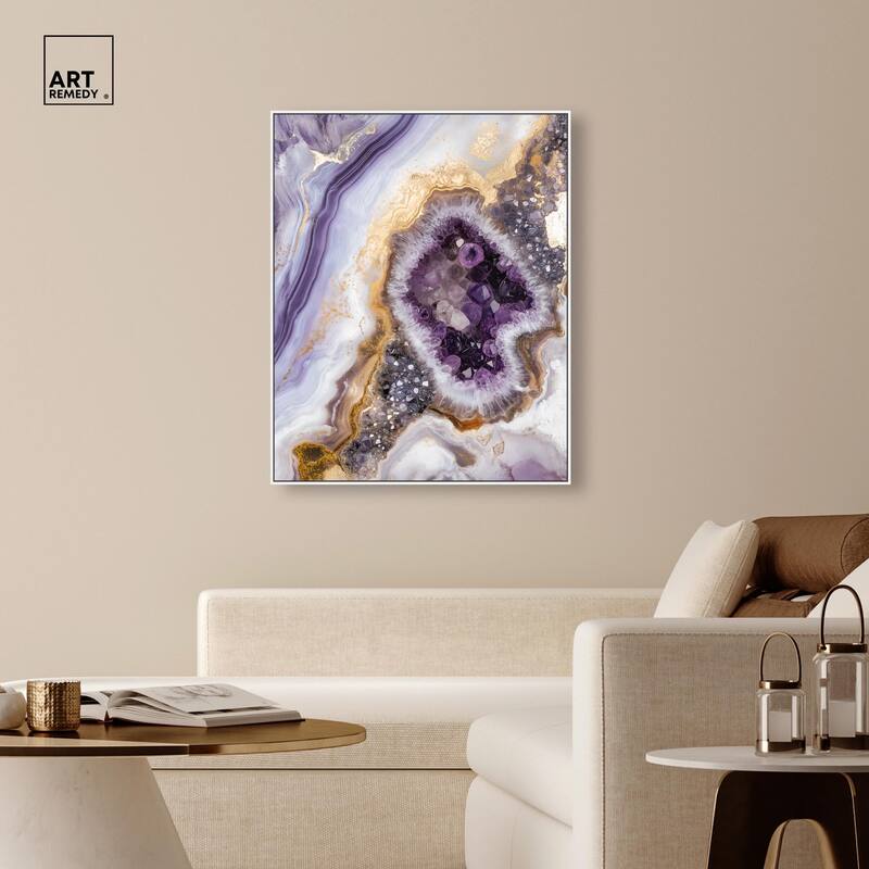 Amethystine Dream II Canvas by Art Remedy
