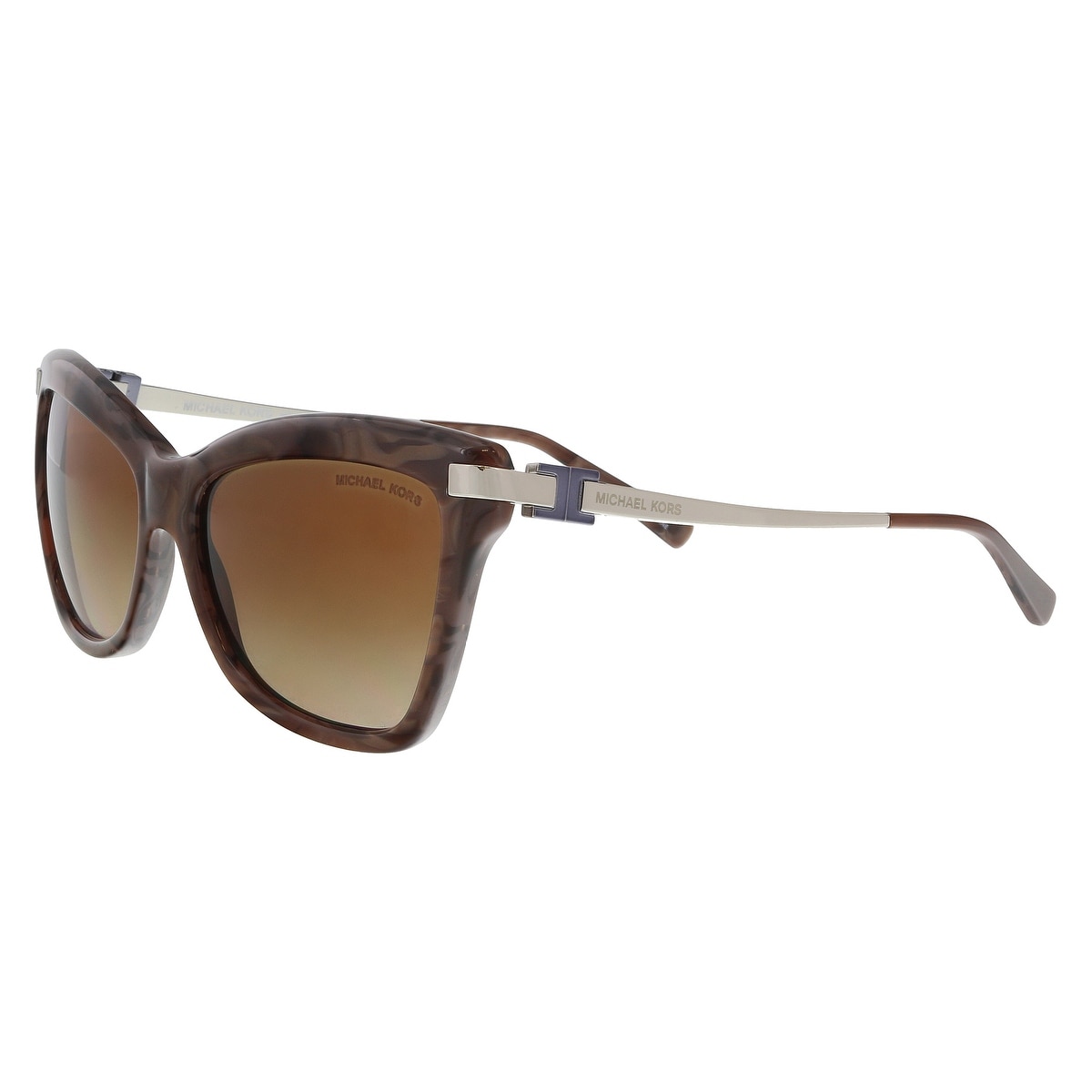 Shop Michael Kors Mk2027 318513 Audrina Iii Pearl Brown Cat Eye