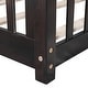 preview thumbnail 35 of 55, Floor Platform Bed with Fence without Door