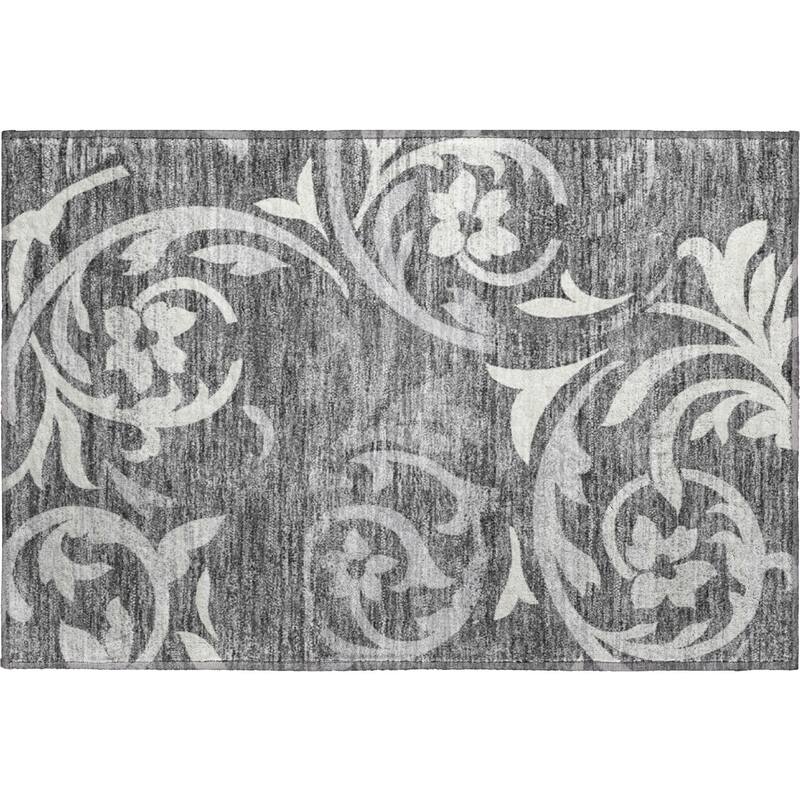 Premium Washable Super Soft Contempory Scroll Mayfield Rug