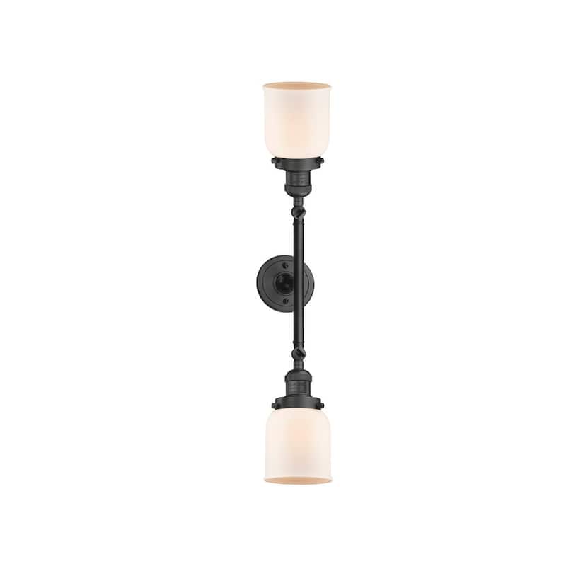 Innovations Lighting Small Bell 2 Light 23" Wide Bathroom Vanity Light