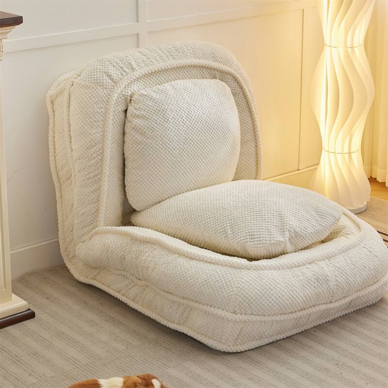 5 Adjustable Position Folding Lazy Sofa Couch, for Sitting, Sleeping